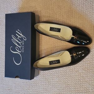 Selly Patent Leather Heel